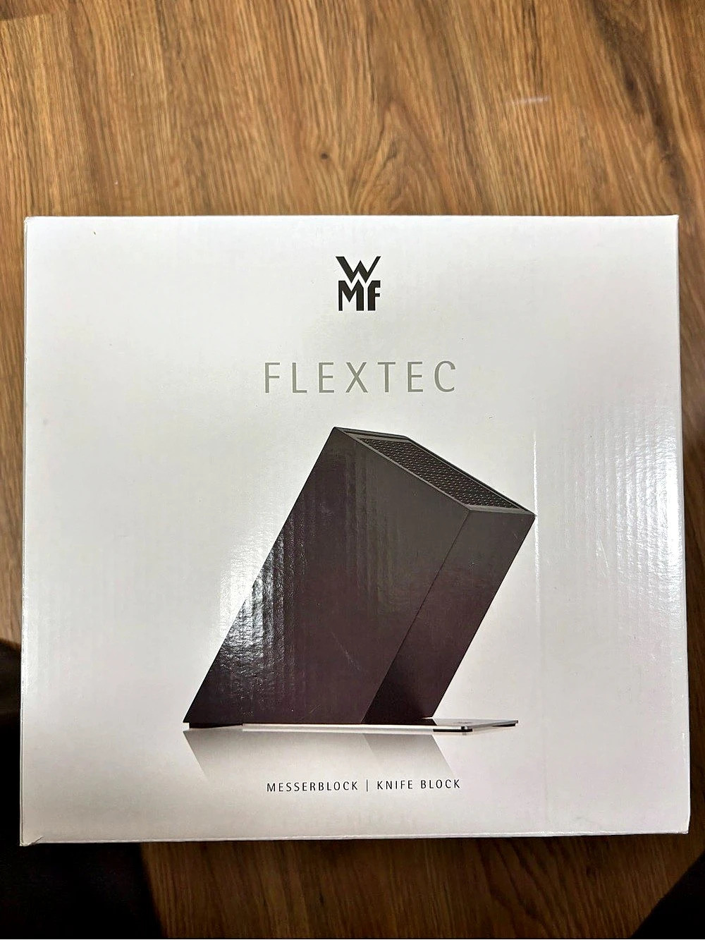 WMF FLEXTEC Messerblock Knife Block Black & Silver NWT